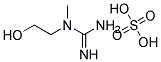 N-(2-Hydroxyethyl)-N-methylguanidine sulfate Struktur