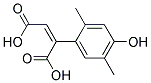 (4-HYDROXY-2,5-DIMETHYLPHENYL)MALEICACID Struktur