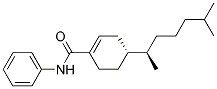 (R-(R*,R*))-4-(1,5-DIMETHYLHEXYL)-1-CYCLOHEXENECARBOXANILIDE Struktur