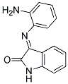 3-(O-AMINOPHENYLIMINO)-2-INDOLINONE Struktur