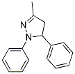 3-METHYL-1,5-DIPHENYL-2-PYRAZOLINE Struktur