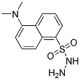 5-DIMETHYLAMINO-1-NAPHTHALENESULFONOHYDRAZIDE Struktur