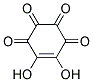 5,6-DIHYDROXY-5-CYCLOHEXENE-1,2,3,4-TETRONE Struktur