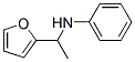 A-METHYL-N-PHENYLFURFURYLAMINE Struktur