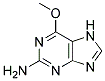 6-METHOXY-2-PURINAMINE Struktur