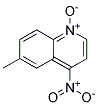 6-METHYL-4-NITROQUINOLILNE1-OXIDE Struktur