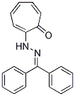 BENZOPHENONE(7-OXO-1,3,5-CYCLOHEPTATRIENYL)HYDRAZONE Struktur