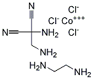 CIS-DICYANOBIS(ETHYLENEDIAMINE)COBALT(III)CHLORIDE Struktur