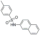 N-(2-NAPHTHYL)-P-TOLUENESULFONAMIDE Struktur