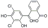 O-(3,5-DICHLORO-2,4-DIHYDROXYBENZOYL)BENZOICACID Struktur