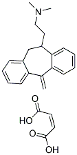 N,N-DIMETHYL-5-METHYLENE-10,11-DIHYDRO-5H-DIBENZO(A,D)CYCLOHEPTENE-10-ETHYLAMINEMALEATE Struktur