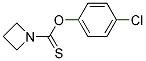 O-(P-CHLOROPHENYL)1-AZETIDINECARBOTHIOATE Struktur