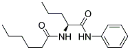 N-HEXANOYL-L-NORVALINEANILINDE Struktur