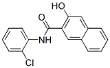 N-(O-CHLOROPHENYL)-3-HYDROXY-2-NAPHTHAMIDE Struktur