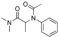 N,N-DIMETHYL-2-(N-PHENYLACETAMIDO)PROPIONAMIDE Struktur