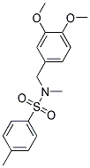 N-METHYL-N-VERATRYL-P-TOLUENESULFONAMIDE Struktur