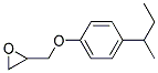 P-SEC-BUTYLPHENYL2,3-EPOXYPROPYLETHER Struktur