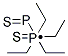 TETRAETHYLDIPHOSPHANE1,2-DISULFIDE Struktur