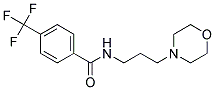 N-(3-Morpholin-4-yl-propyl)-4-trifluoromethyl-benzamide Struktur