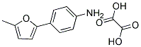 4-(5-Methyl-furan-2-yl)-phenylamineoxalicacidsalt Struktur