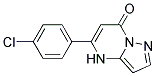 5-(4-chlorophenyl)pyrazolo[1,5-a]pyrimidin-7(4H)-one Struktur