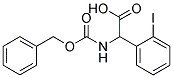 {[(benzyloxy)carbonyl]amino}(2-iodophenyl)acetic acid Struktur