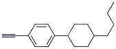 4-(4'-BUTYLCYCLOHEXYL)PHENYLACETYLENE Struktur