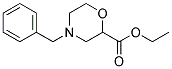 4-BENZYL-MORPHOLINE-2-CARBOXYLIC ACID ethyl ester Struktur