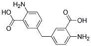 5,5'-Methylene-bis(anthranilic acid) Struktur