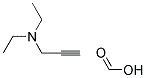 N,N-Diethylpropargylamine formate Struktur