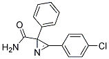 3-(P-CHLOROPHENYL)-2-PHENYL-2H-AZIRINE-2-CARBOXAMIDE Struktur