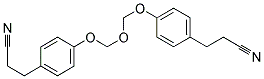 3,3'-(OXYBIS(METHYLENEOXY-P-PHENYLENE))DIPROPIONITRILE Struktur