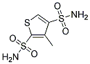 3-METHYL-2,4-THIOPHENEDISULFONAMIDE Struktur