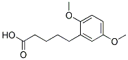 5-(2,5-DIMETHOXYPHENYL)VALERICACID Struktur