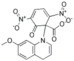 7-METHOXY-3,6-DINITRO-2-OXO-1,2-DIHYDRO-1-QUINOLINYLBENZOATE Struktur