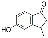 5-HYDROXY-3-METHYL-1-INDANONE Struktur