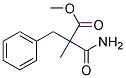 METHYL2-BENZYL-2-METHYLMALONAMATE Struktur