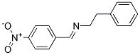 N-(4-NITROBENZYLIDENE)PHENETHYLAMINE Struktur