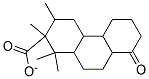 METHYLTRIMETHYL-8-OXOTETRADECAHYDRO-2-PHENANTHRENECARBOXYLATE Struktur