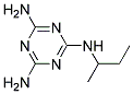 N(2)-BUTYL-1,3,5-TRIAZINE-2,4,6-TRIAMINE Struktur