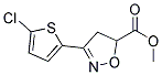 METHYL3-(5-CHLORO-2-THIENYL)-2-ISOXAZOLINE-5-CARBOXYLATE Struktur