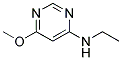 N-ETHYL-6-METHOXY-4-PYRIMIDINAMINE Struktur