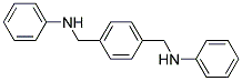 N,N'-(P-PHENYLENEDIMETHYLENE)DIANILINE Struktur