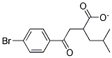 P-BROMOPHENACYL4-METHYLVALERATE Struktur