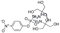 P-NITROPHENYLPHOSPHATEBIS(2-AMINO-2-HYDROXYMETHYL-1,3-PROPANEDIOL)SALT Struktur