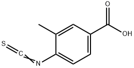 4-Carboxy-2-methylphenylisothiocyanate Structure