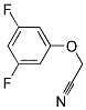 3,5-Difluoro-phenoxyacetonitrile Struktur