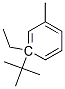 3-Tert-butyl-3-ethyl-5-methylbenzene Struktur