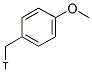 4-METHYLANISOLE, [METHYL-3H] Struktur