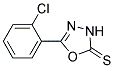 5-(2-CHLOROPHENYL)-1,3,4-OXADIAZOLE-2(3H)-THIONE Struktur